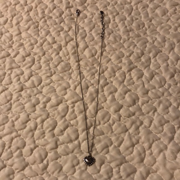 Brighton silver heart necklace in great condition - Picture 2 of 4